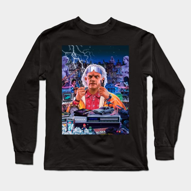 Great Scott! Long Sleeve T-Shirt by Mr.Melville